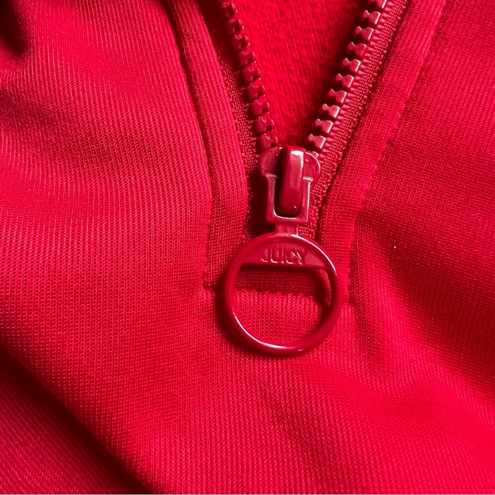 Juicy Red Collared/Polo Short Sleeve Tee Shirt Athletic Dress - Small - Picture 5 of 7